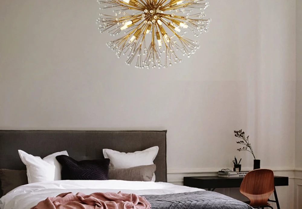 crystal flower chandelier