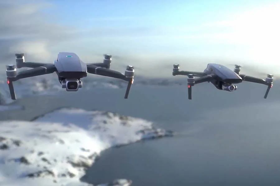 aerial photography with drones